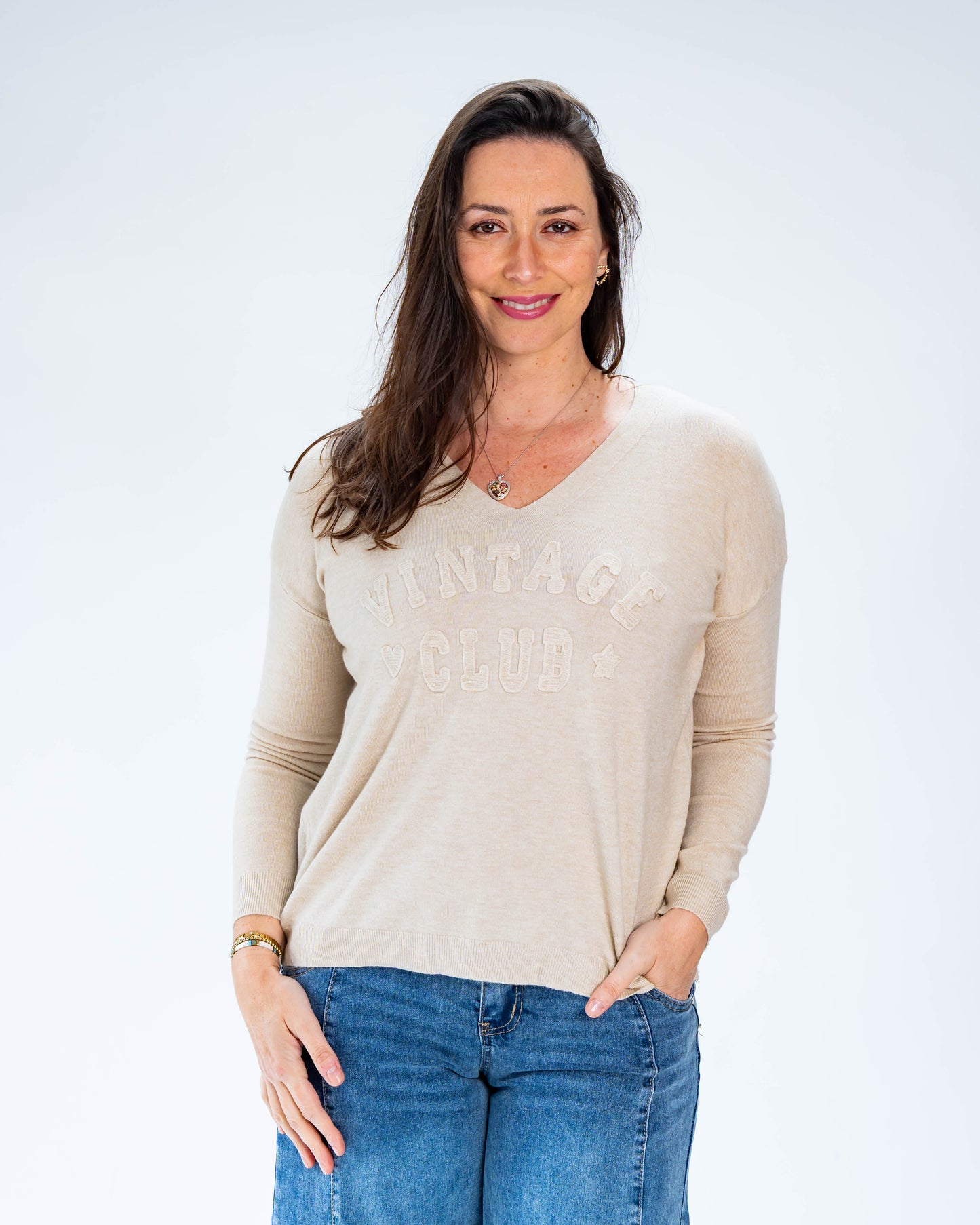 Sweater Vintage Beige