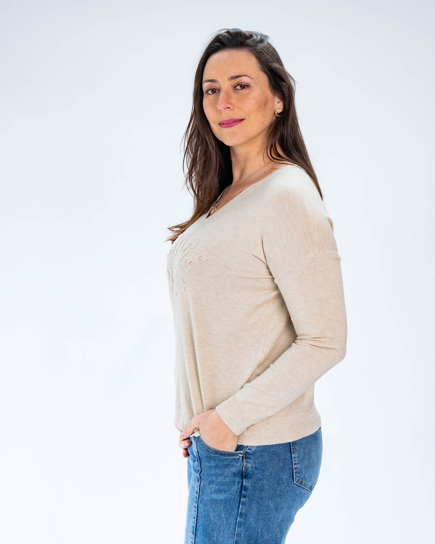 Sweater Vintage Beige