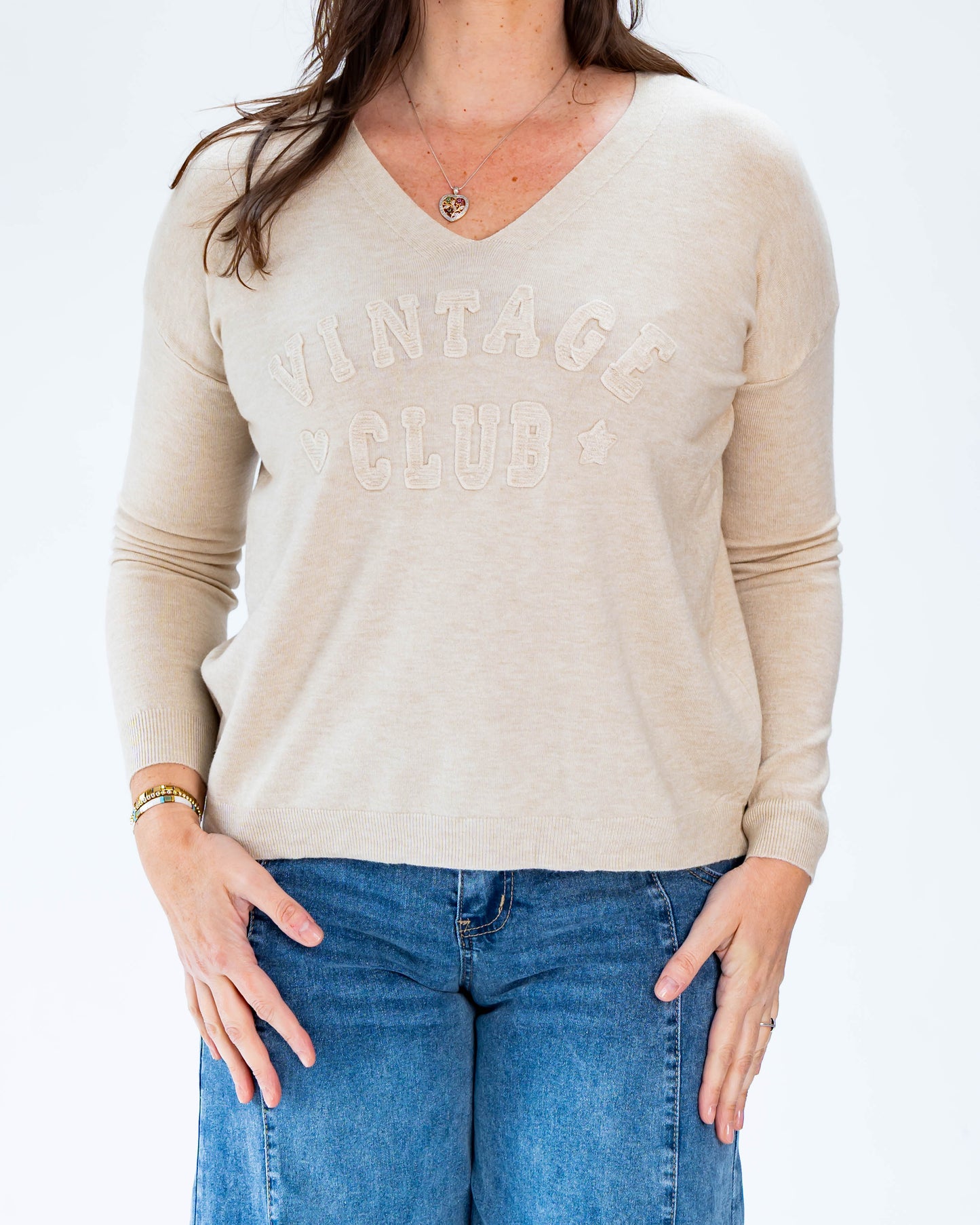 Sweater Vintage Beige