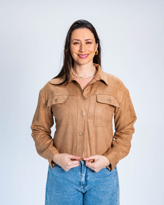 Chaqueta Sophia Gold Camel