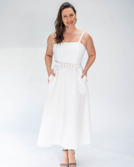 Vestido BR Encaje Blanco