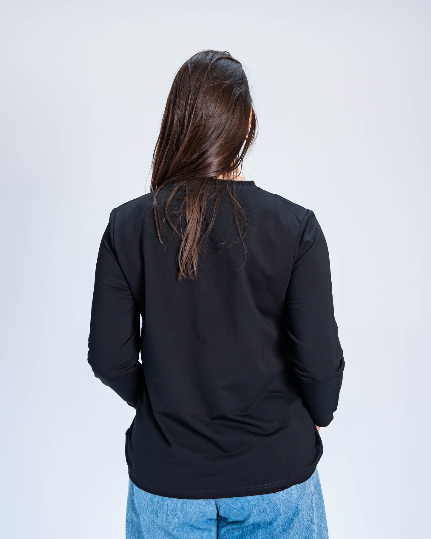 Polerón Tachas Love Negro