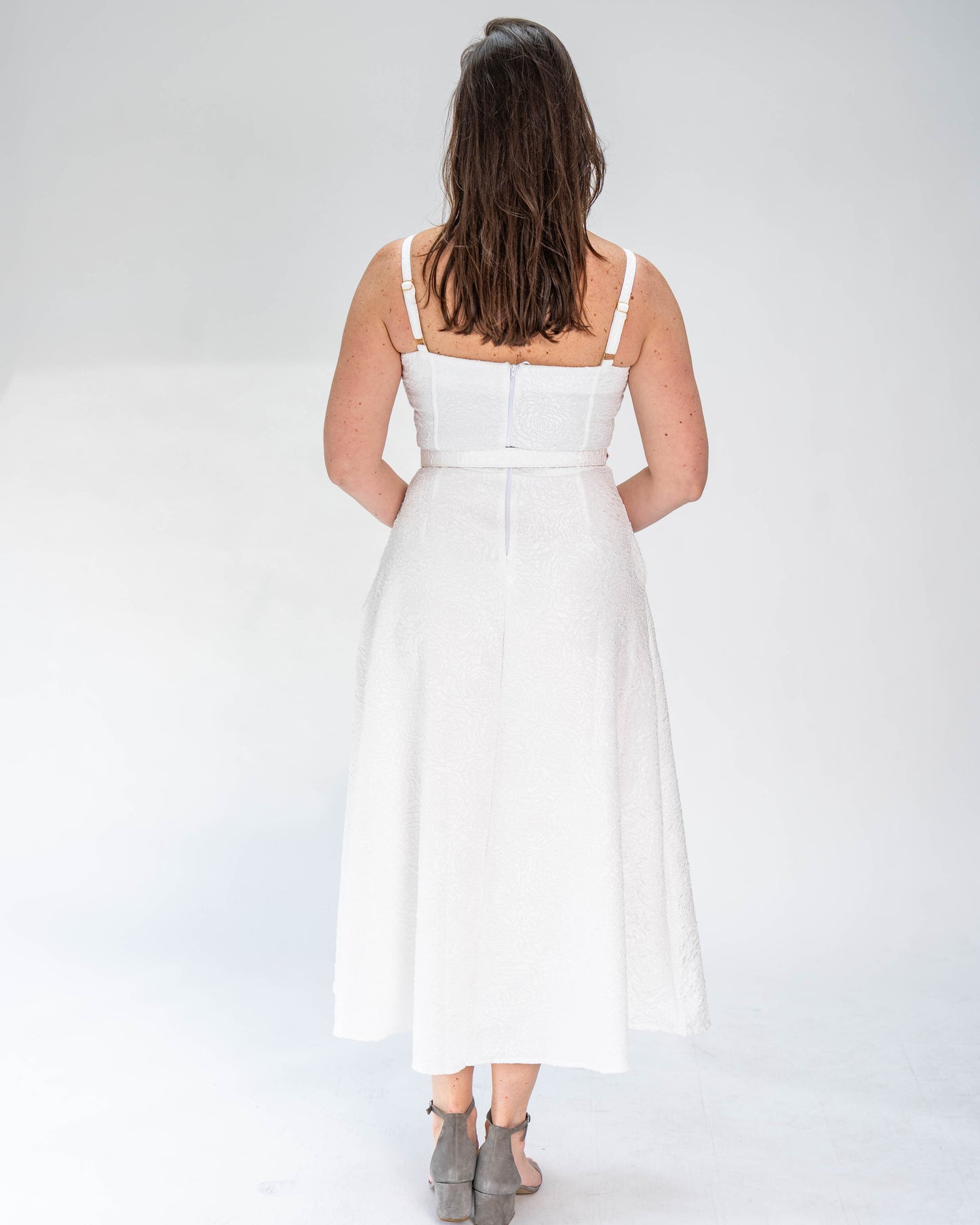 Vestido BR Encaje Blanco