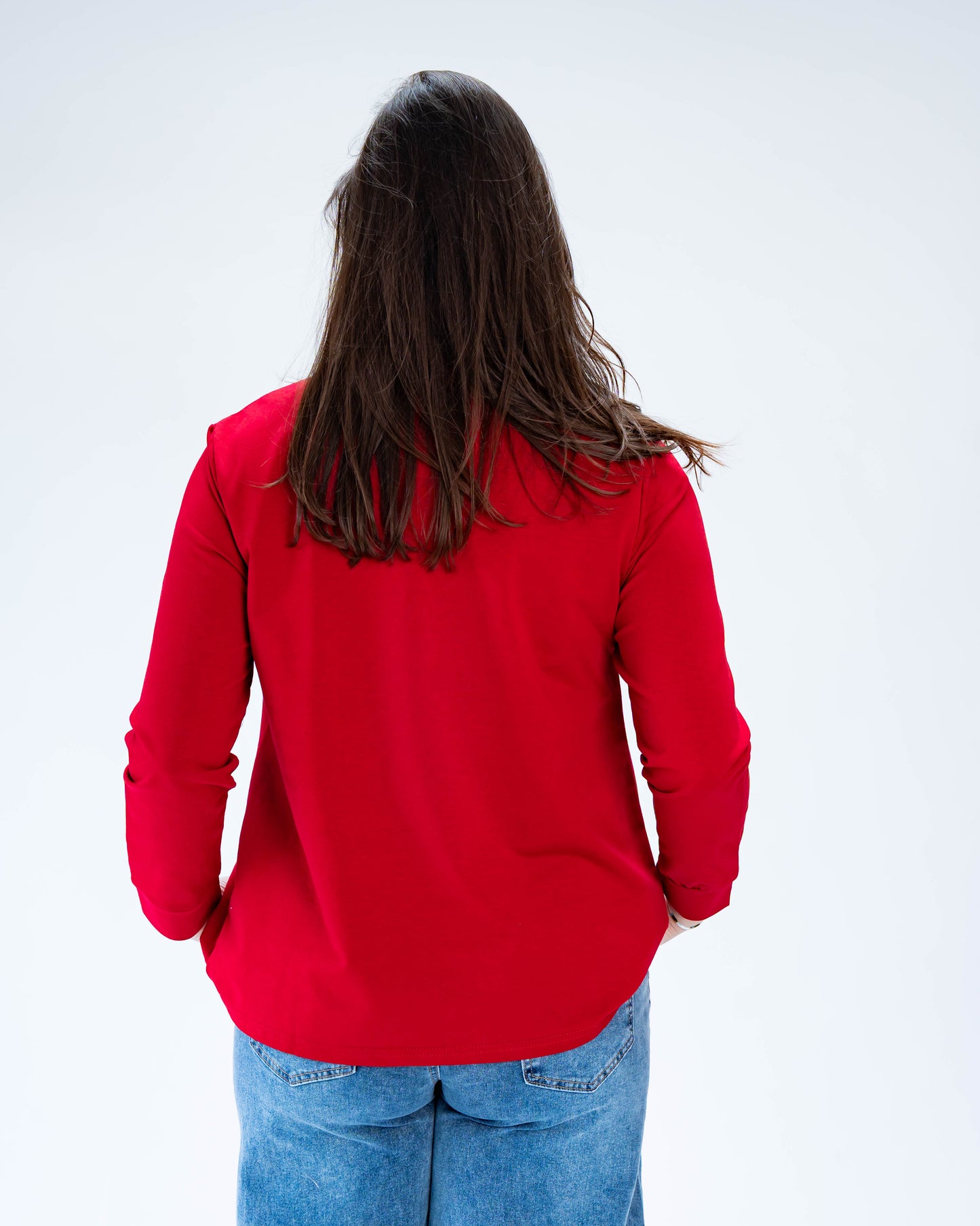 Polerón Wild love Dorado Rojo