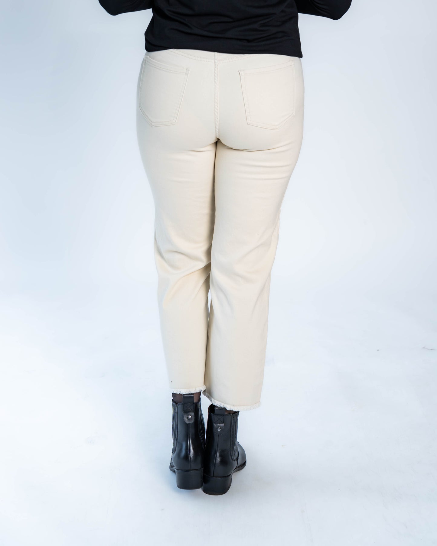 Jeans Esme Bordado Beige