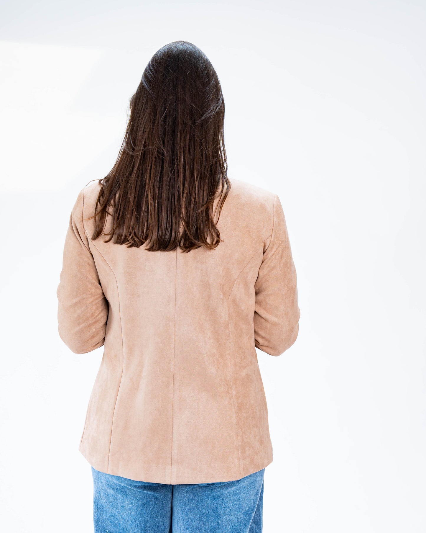 Chaqueta Amanda Gamuza Taupe