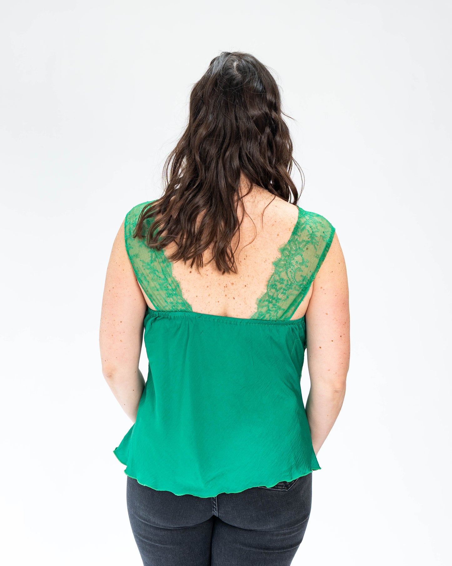 Lencero Encaje Angelina Verde