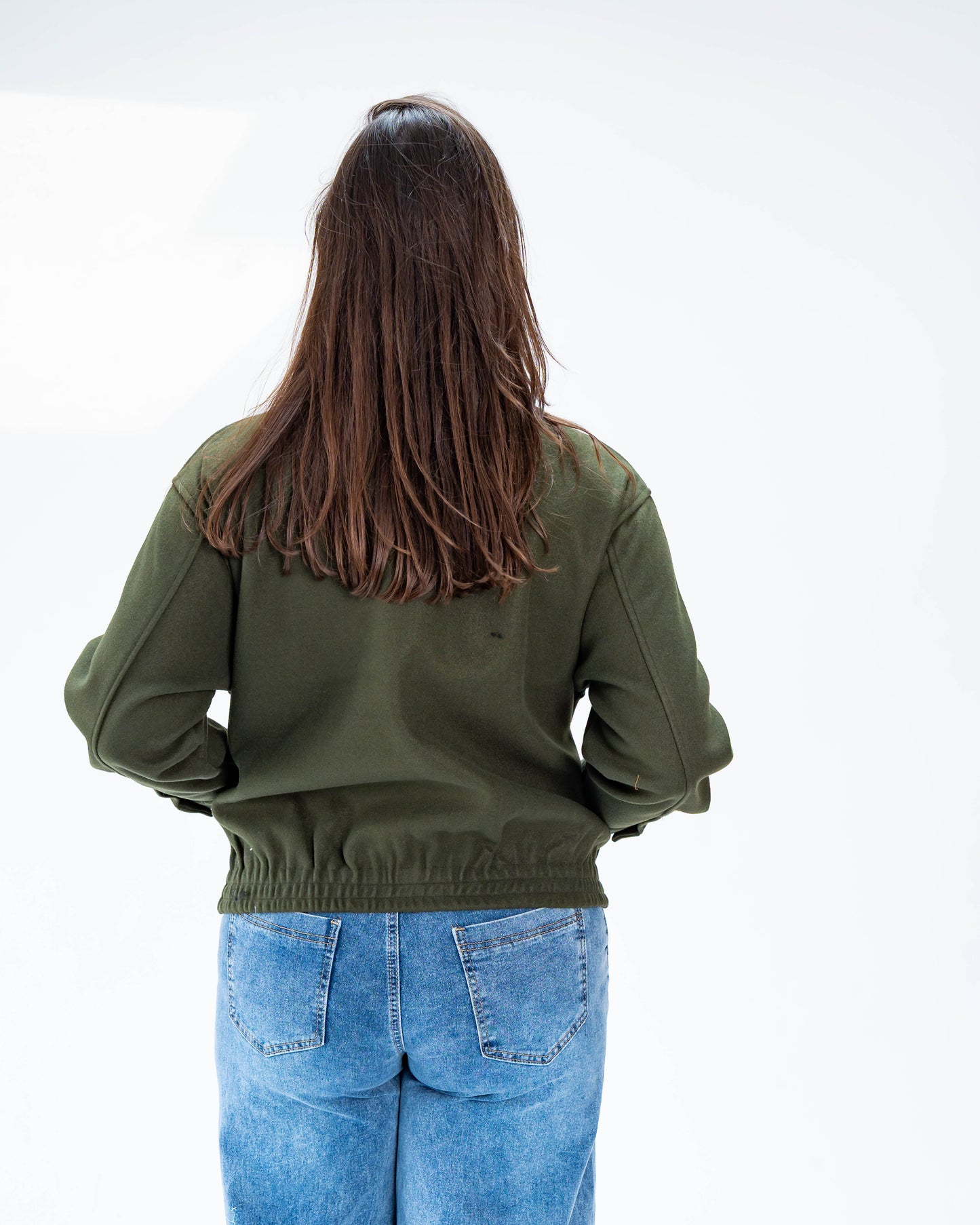 Chaqueta Paño Brenda Verde