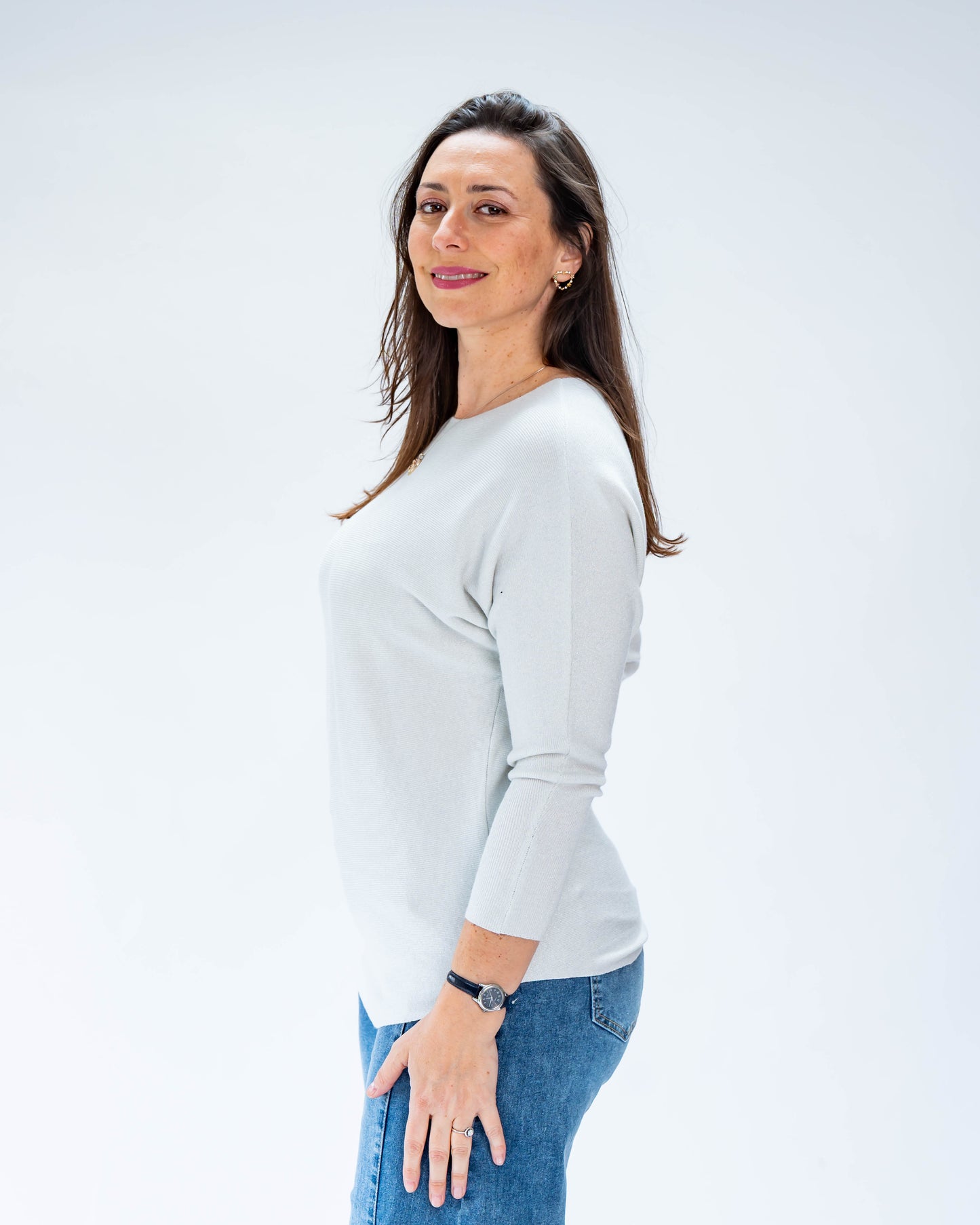Sweater Lurex Fernanda Blanco