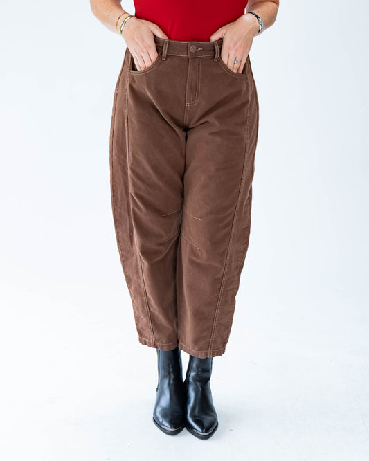 Jeans Baggy Alumco Café