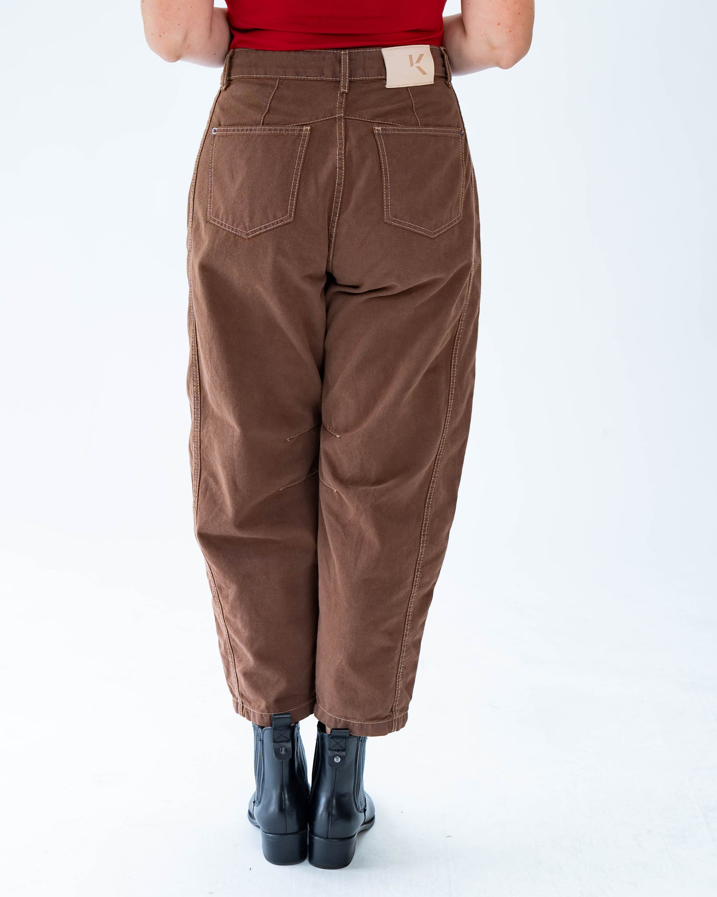 Jeans Baggy Alumco Café