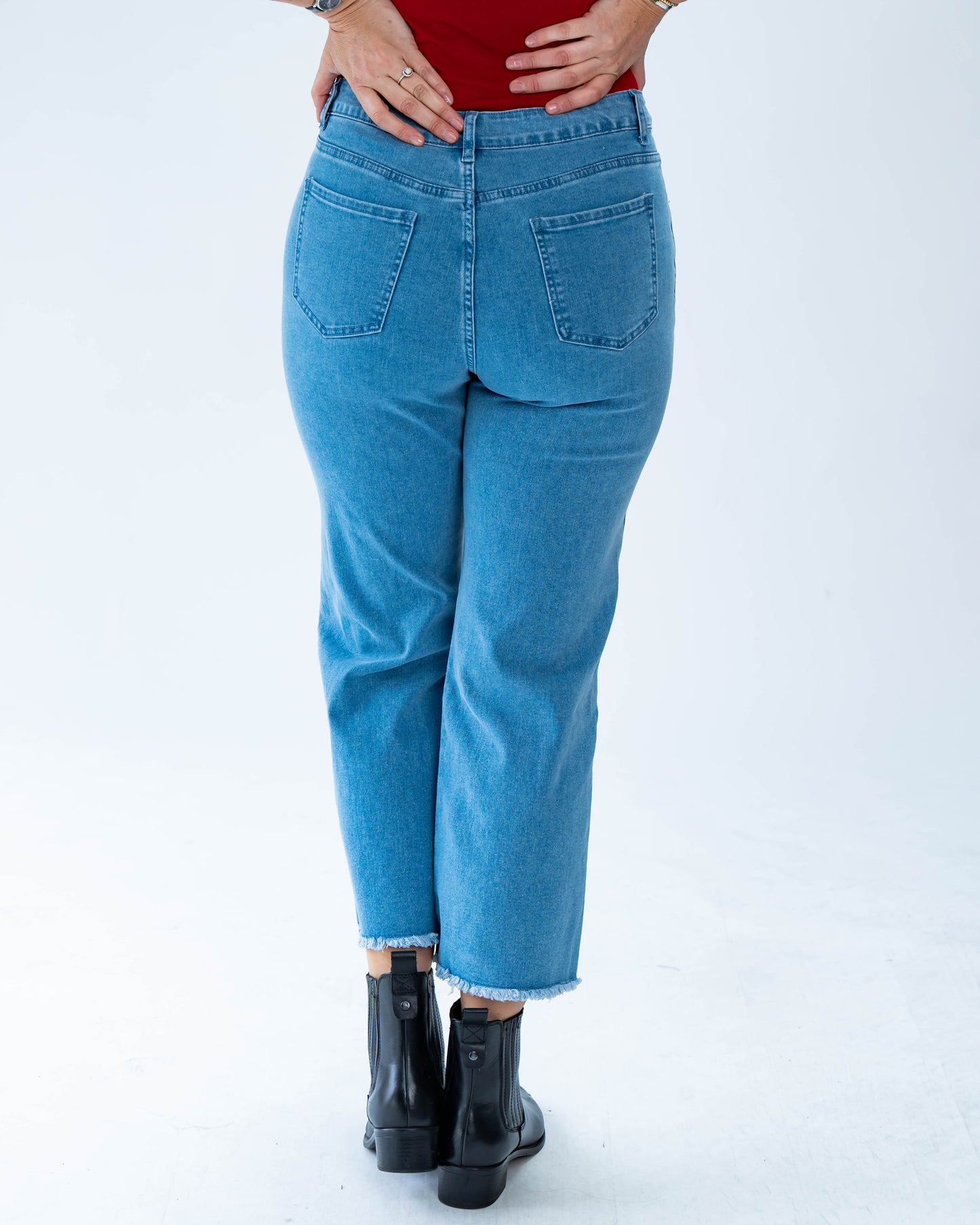 Jeans Esme Bordado Celeste