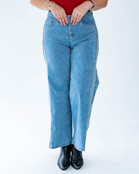 Jeans Clau Bicolor