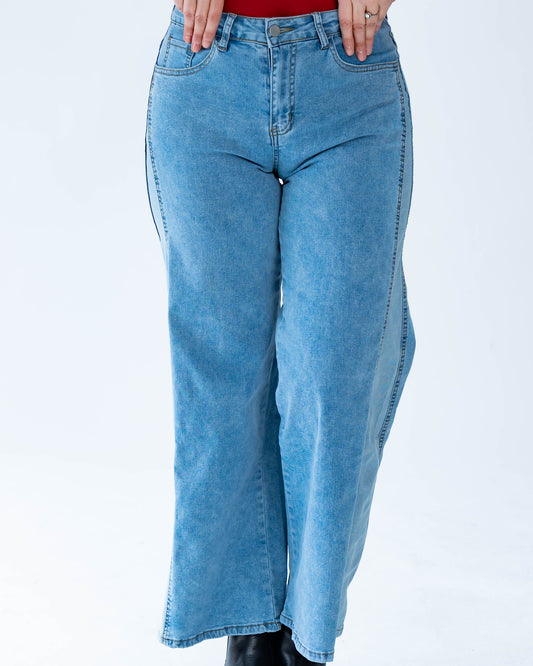 Jeans Clau Bicolor