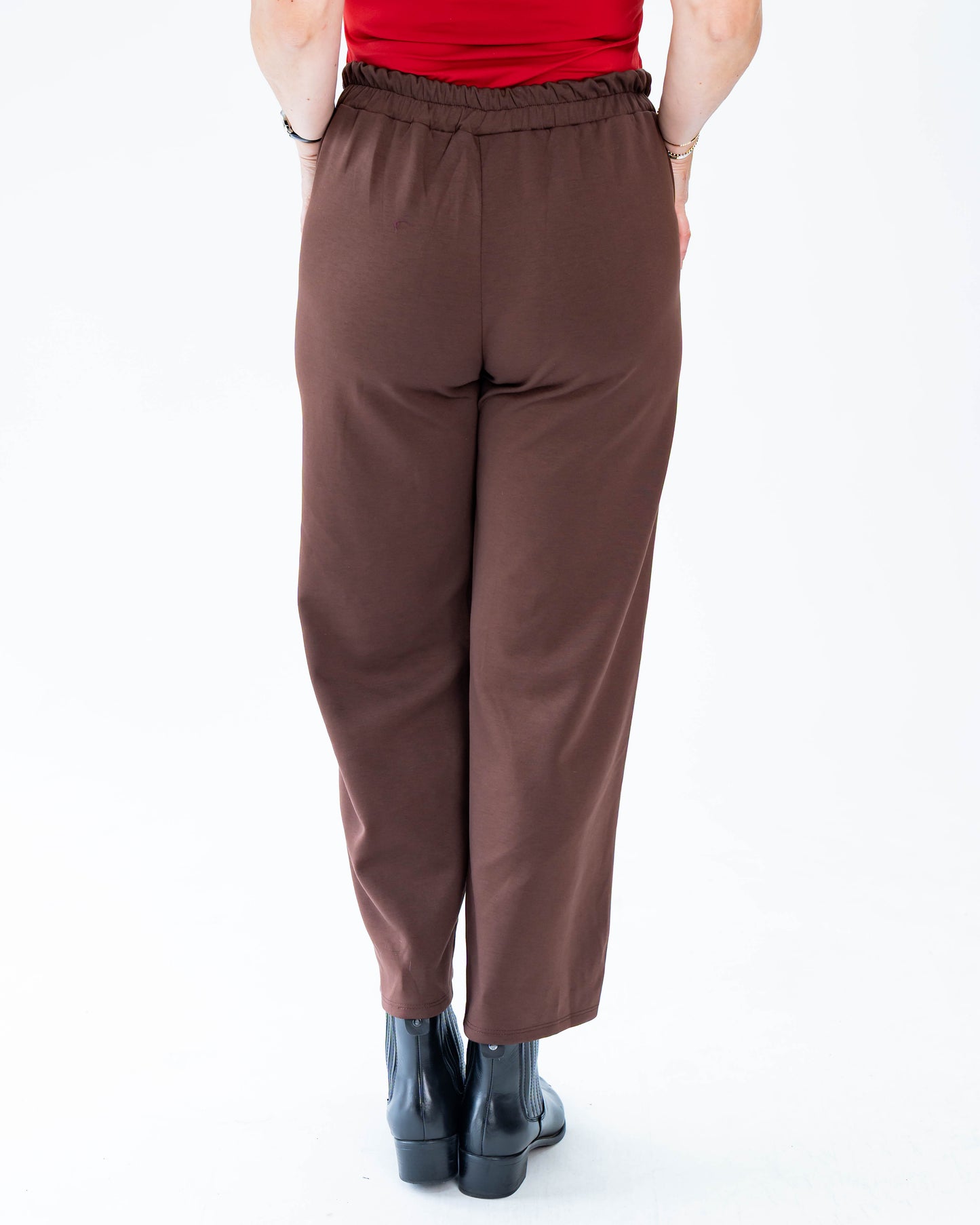 Pantalón Buzo Triple Print Café