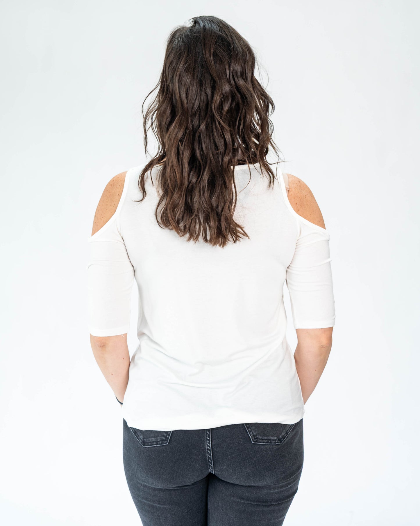 Polera Dreams Argolla Blanco