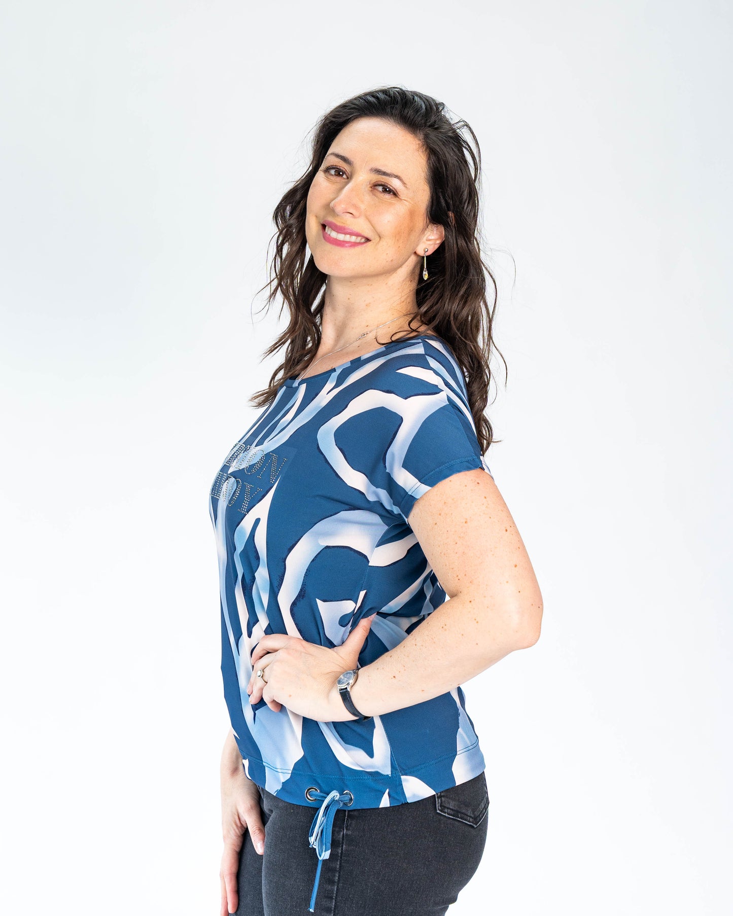 Polera Isabella Versión Azul