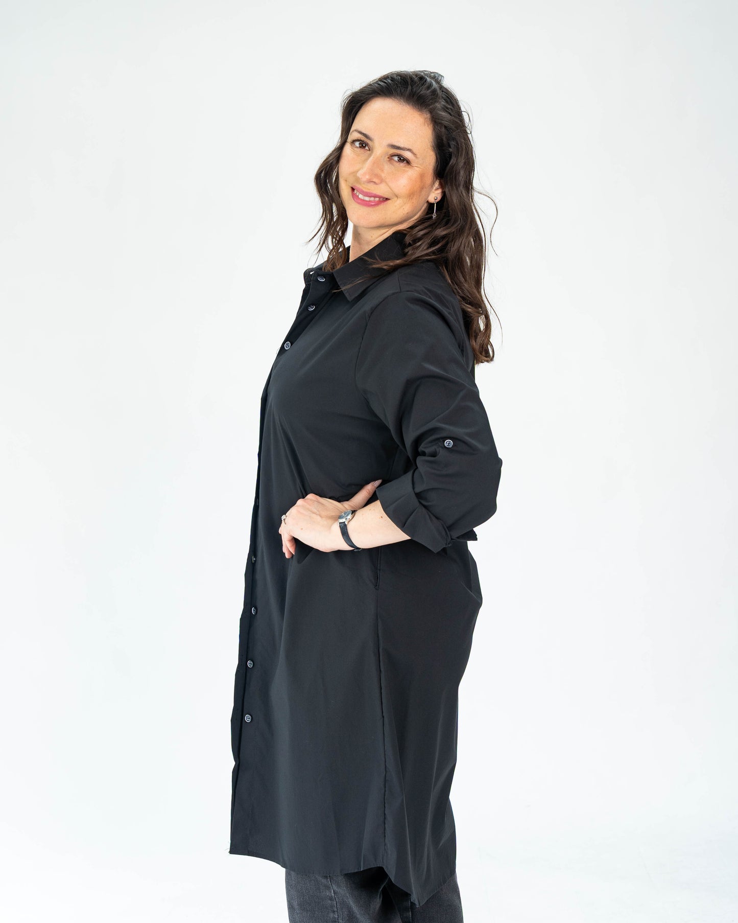 Blusón Letras Negro