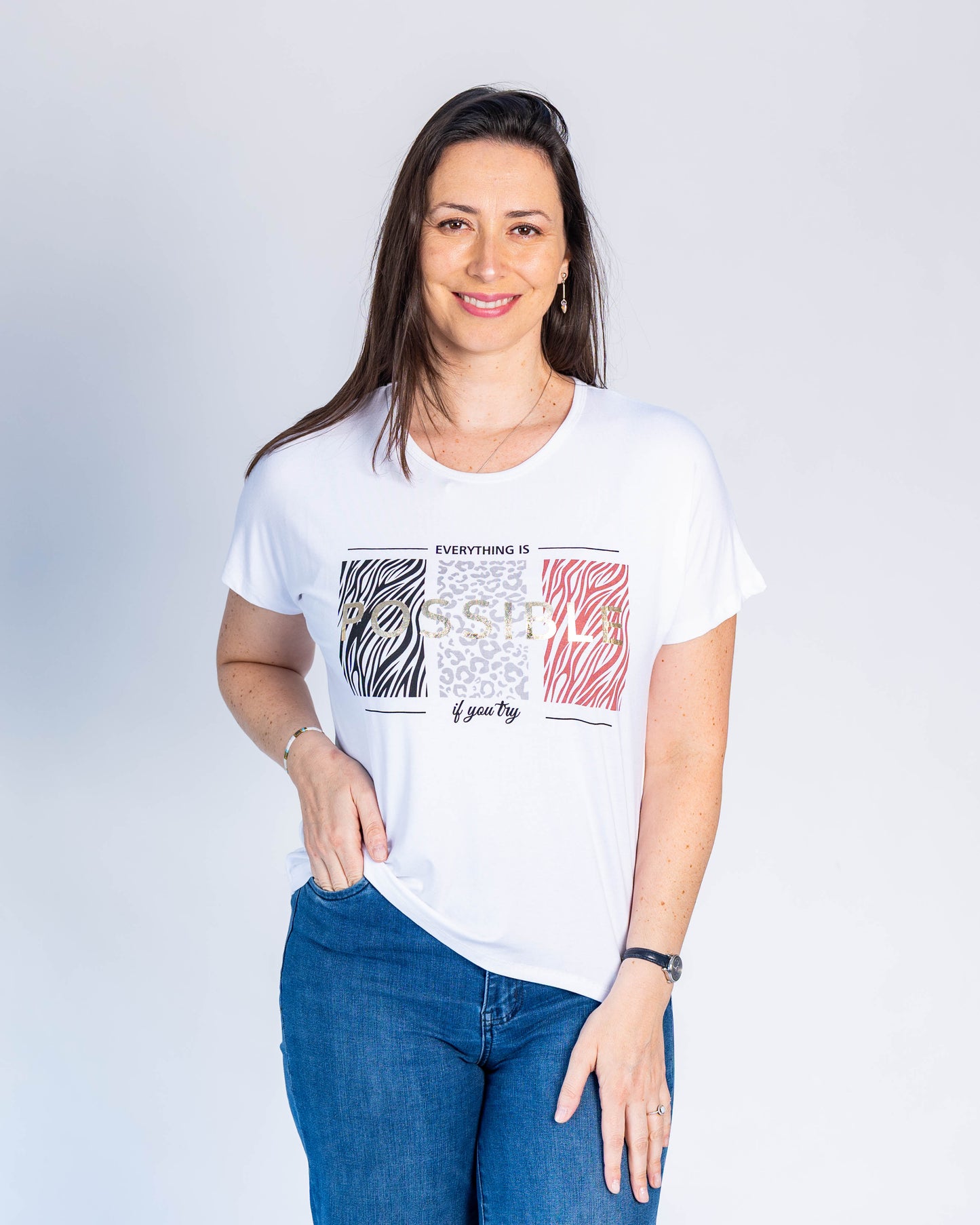 Polera Possible Blanco