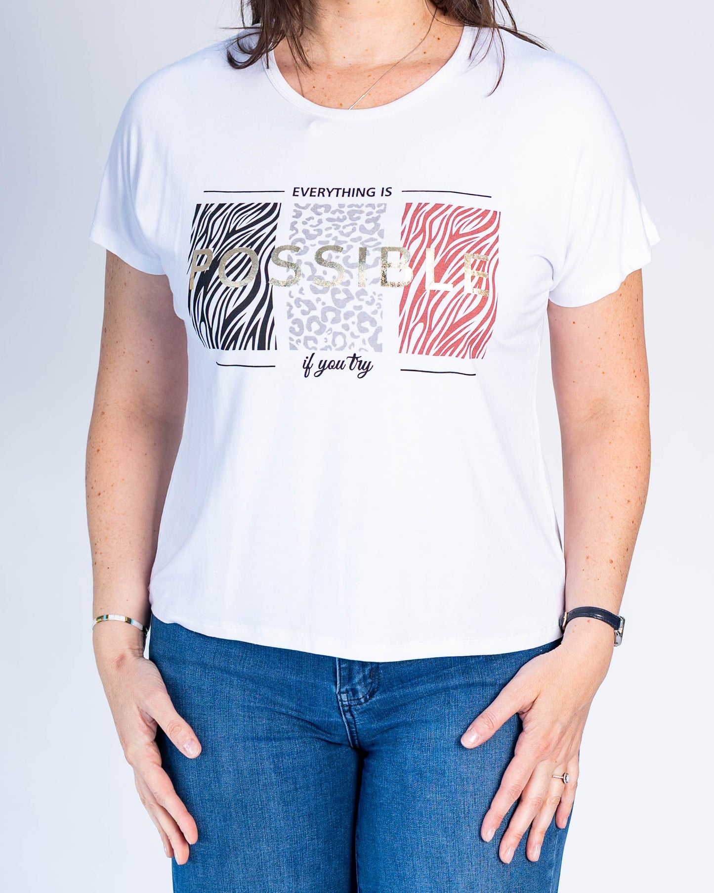 Polera Possible Blanco