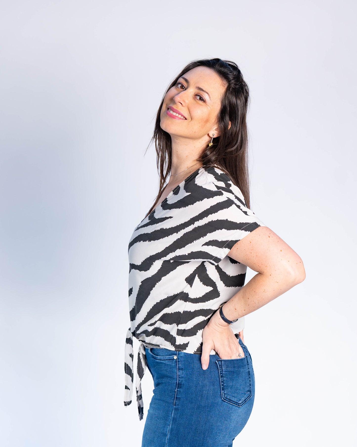 Blusa Italiana Cebra