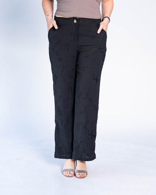 Pantalón Alejandro Flores Negro