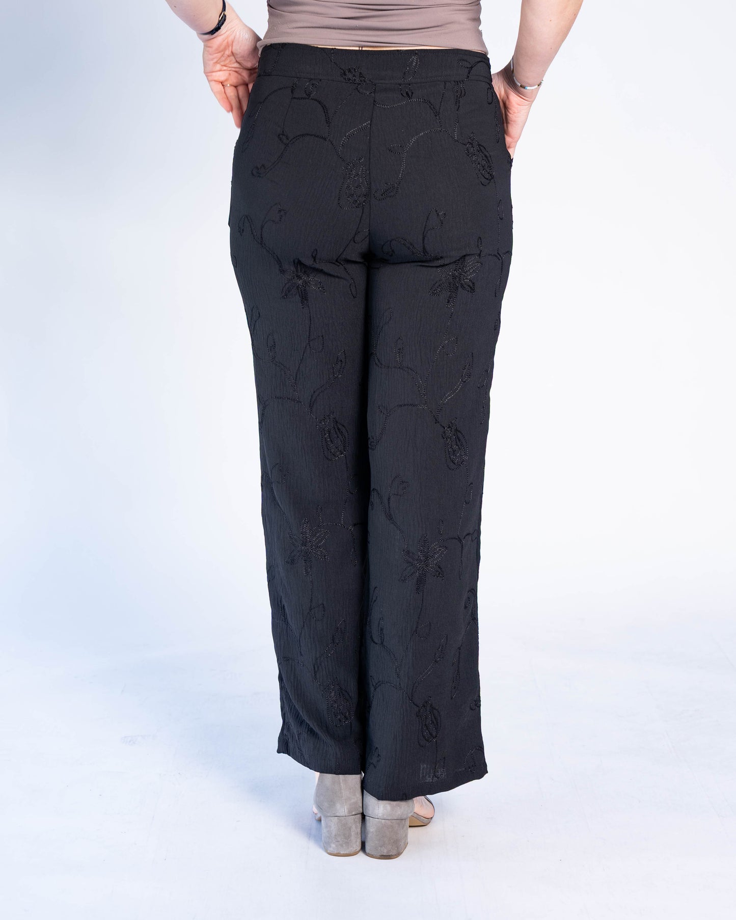 Pantalón Alejandro Flores Negro