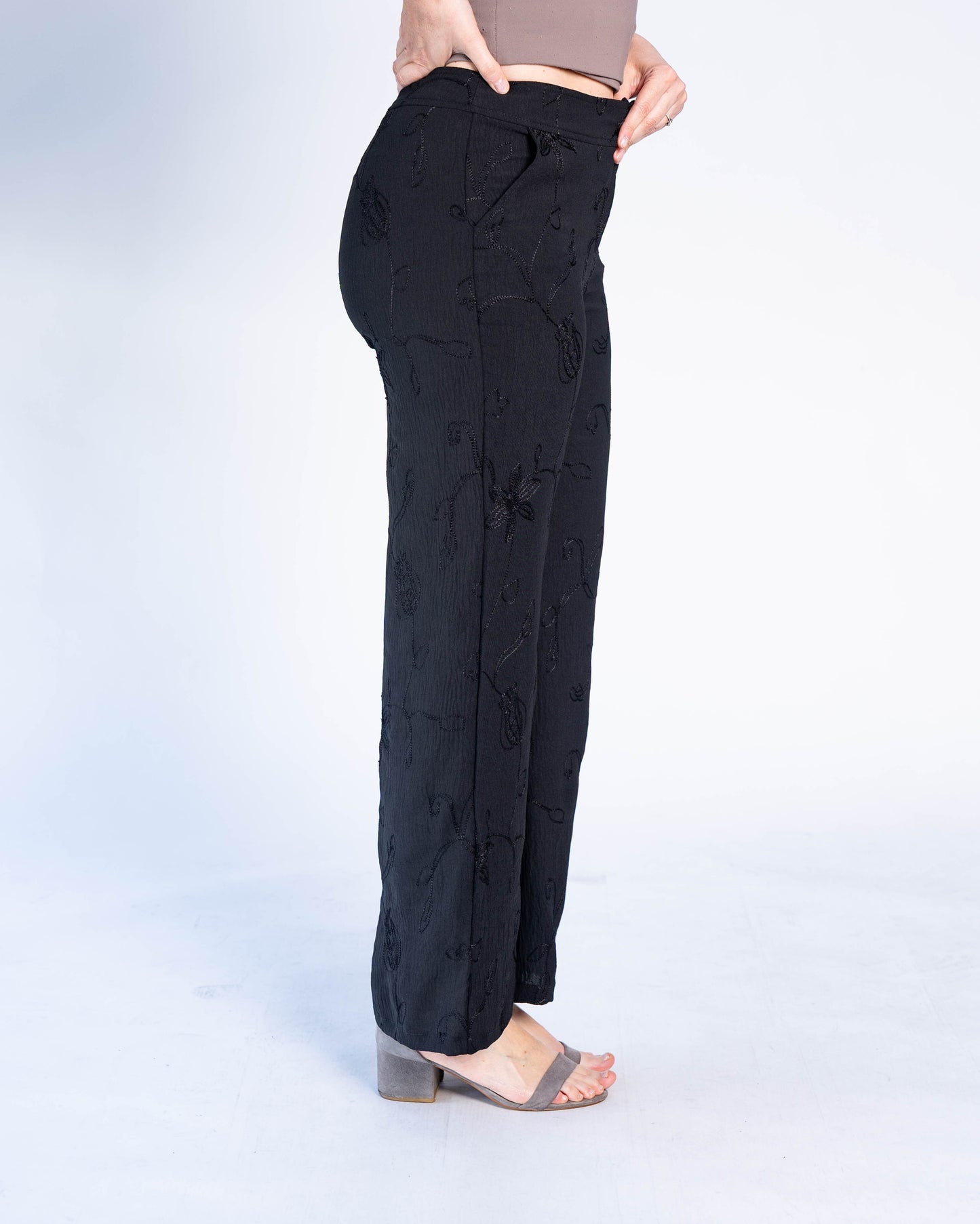 Pantalón Alejandro Flores Negro