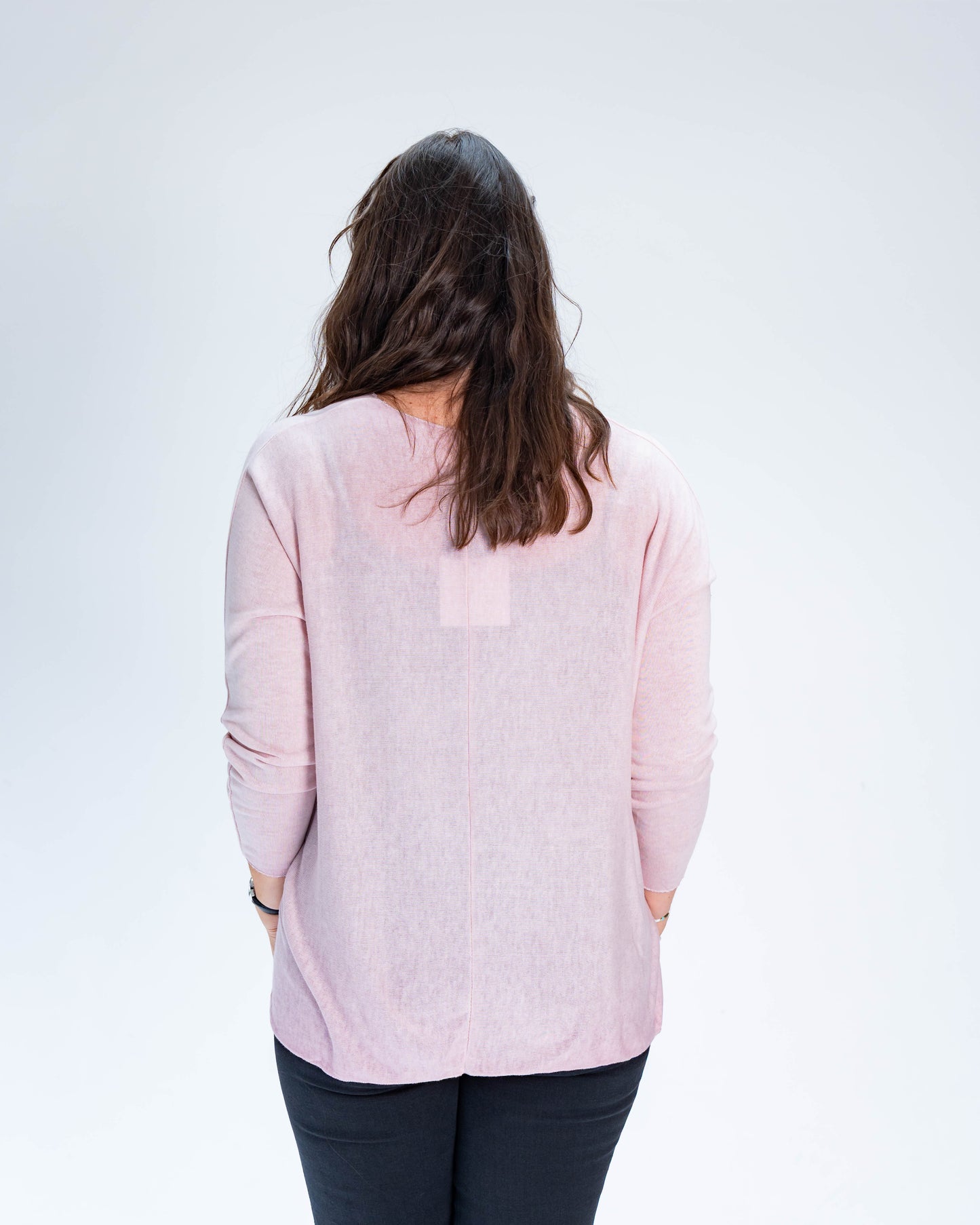 Sweater Hilo Patty Palo Rosa
