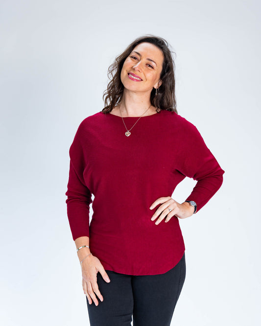 Sweater Liso Camille Burdeo