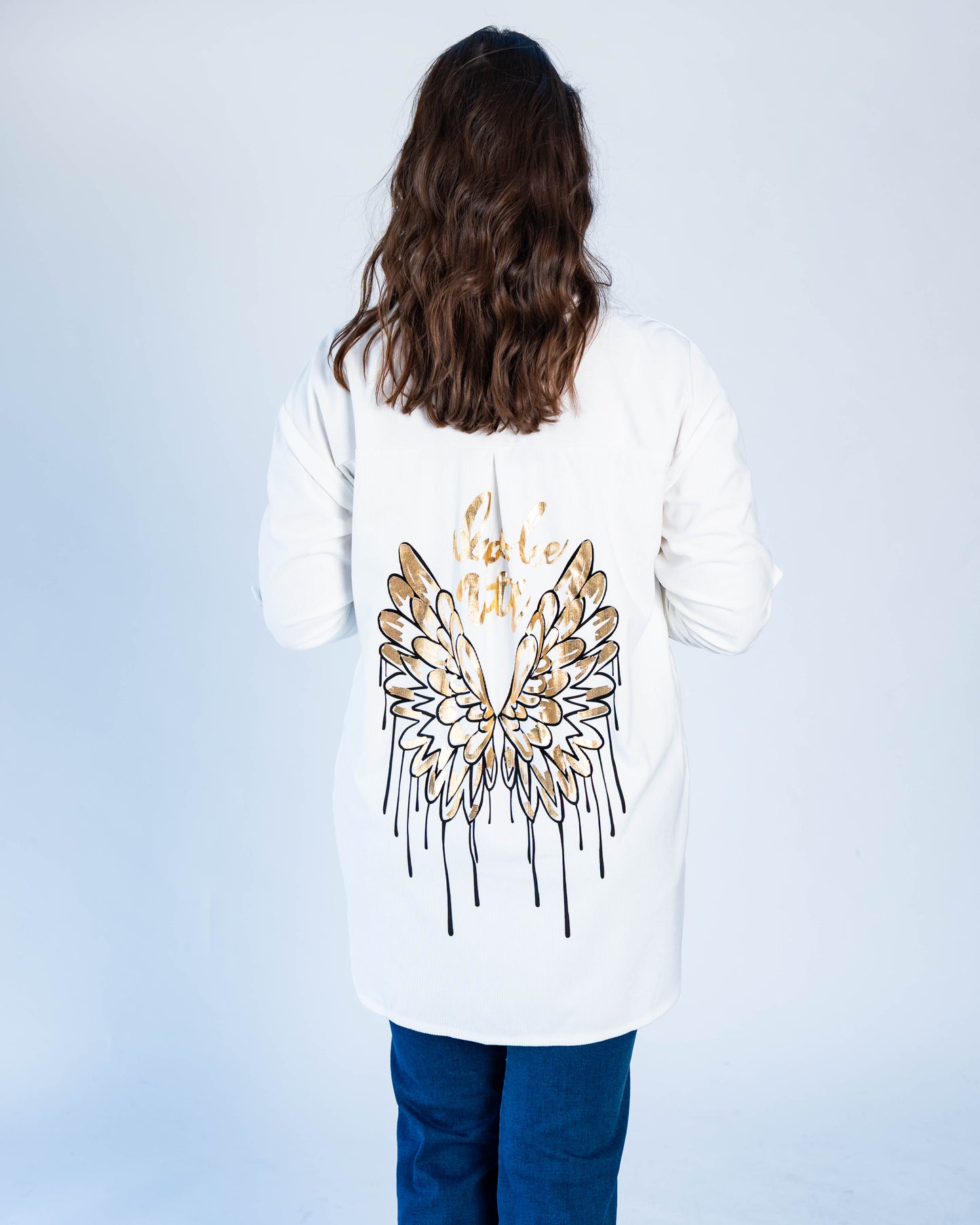 Sobrecamisa Alas Gold Blanco