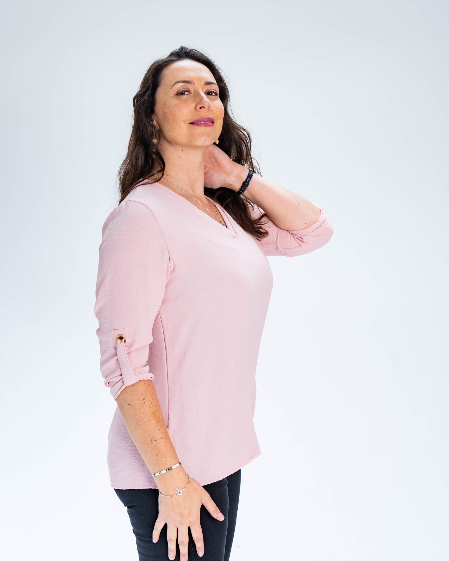 Blusa Lisa Melissa Palo Rosa