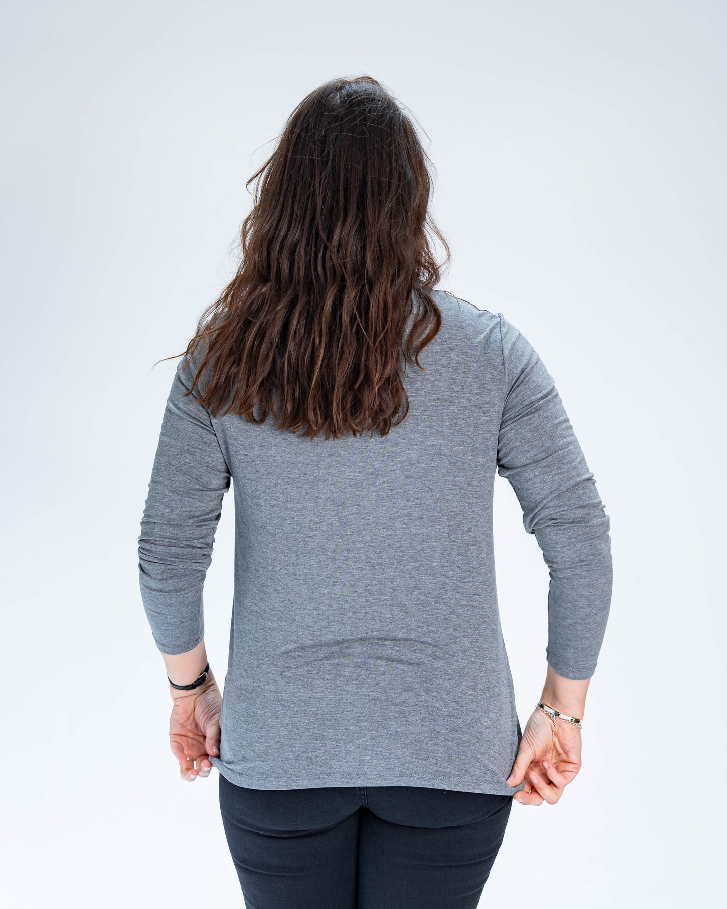 Polera Paula Gold Gris