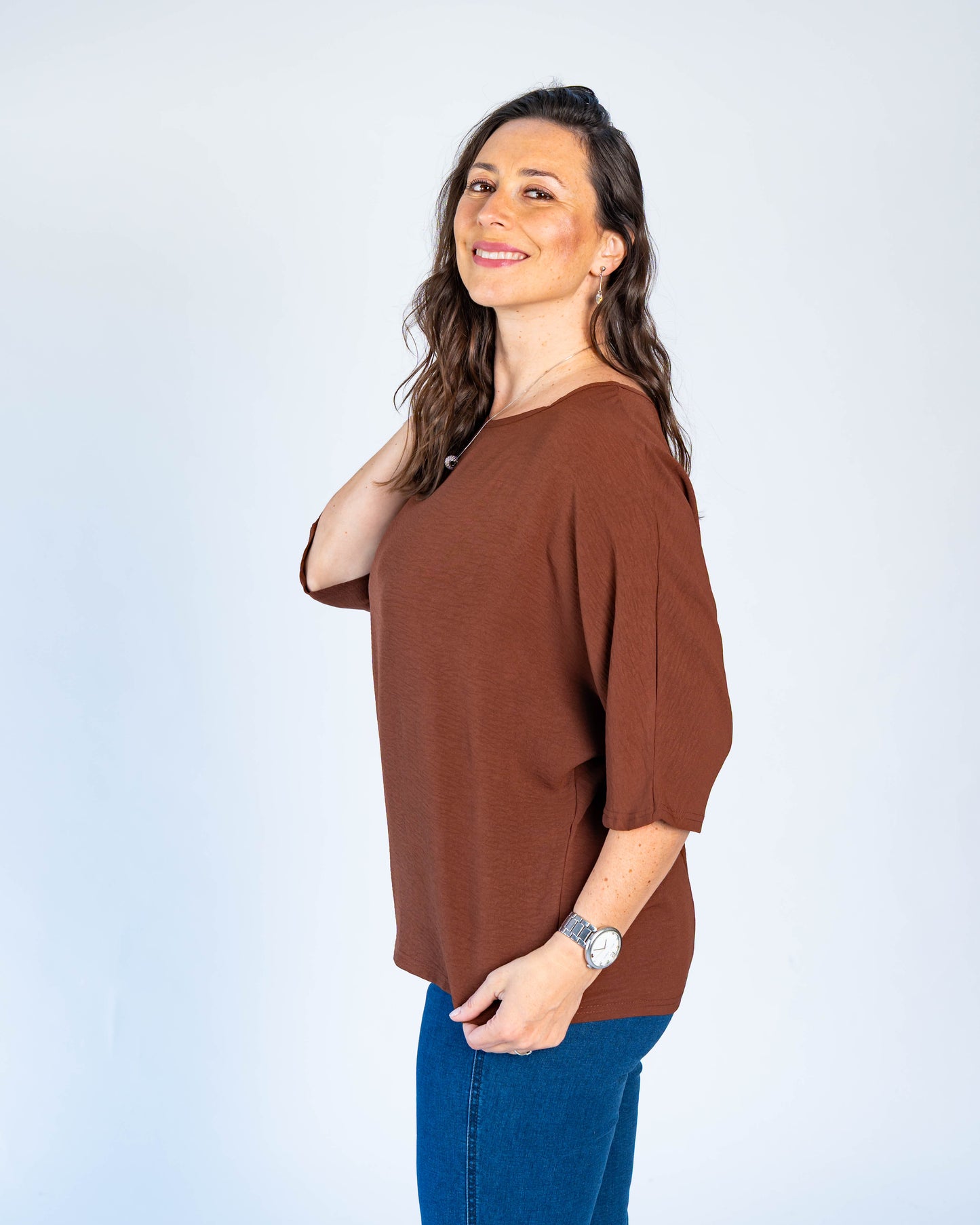 Blusa Lisa Toti Café