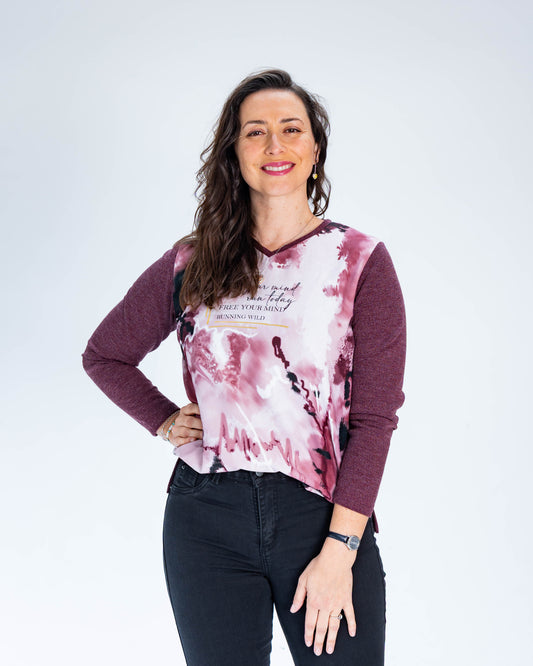 Polera Your Mind Burdeo