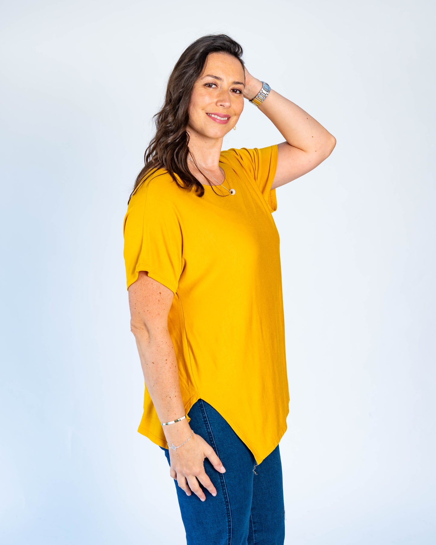 Polera Cony Mostaza