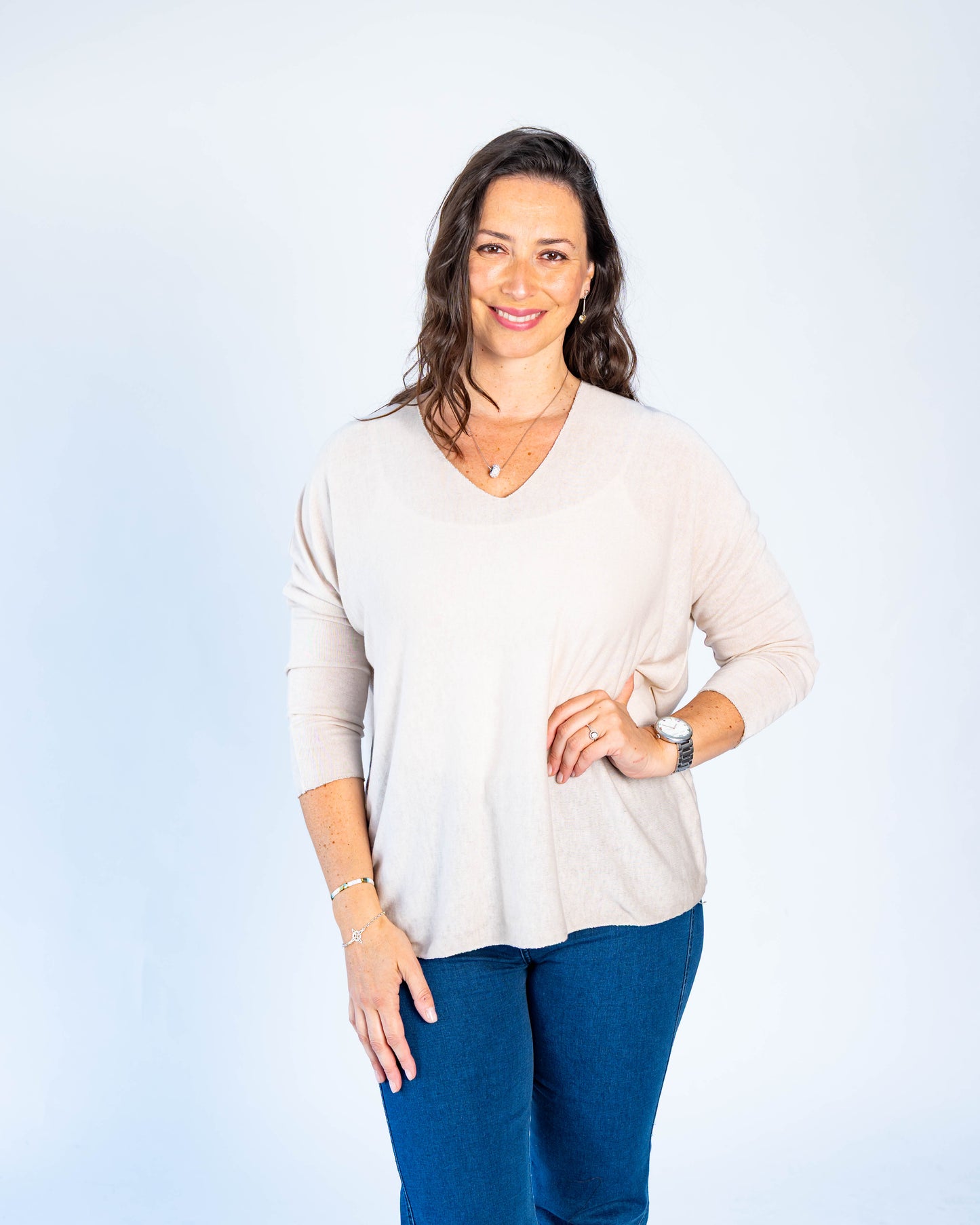 Sweater Hilo Patty Beige