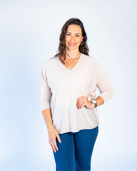 Sweater Hilo Patty Beige