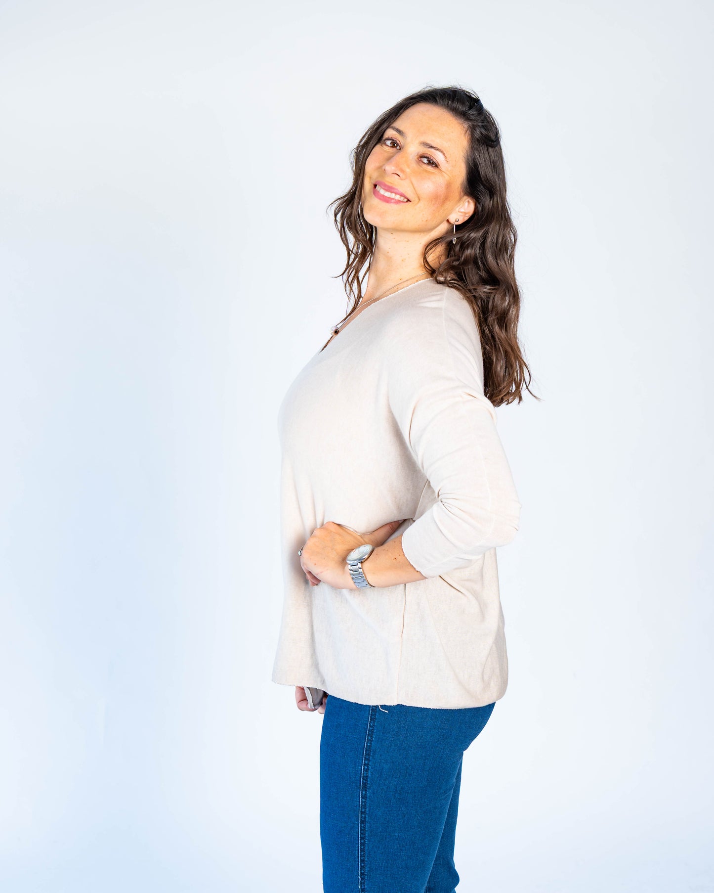 Sweater Hilo Patty Beige