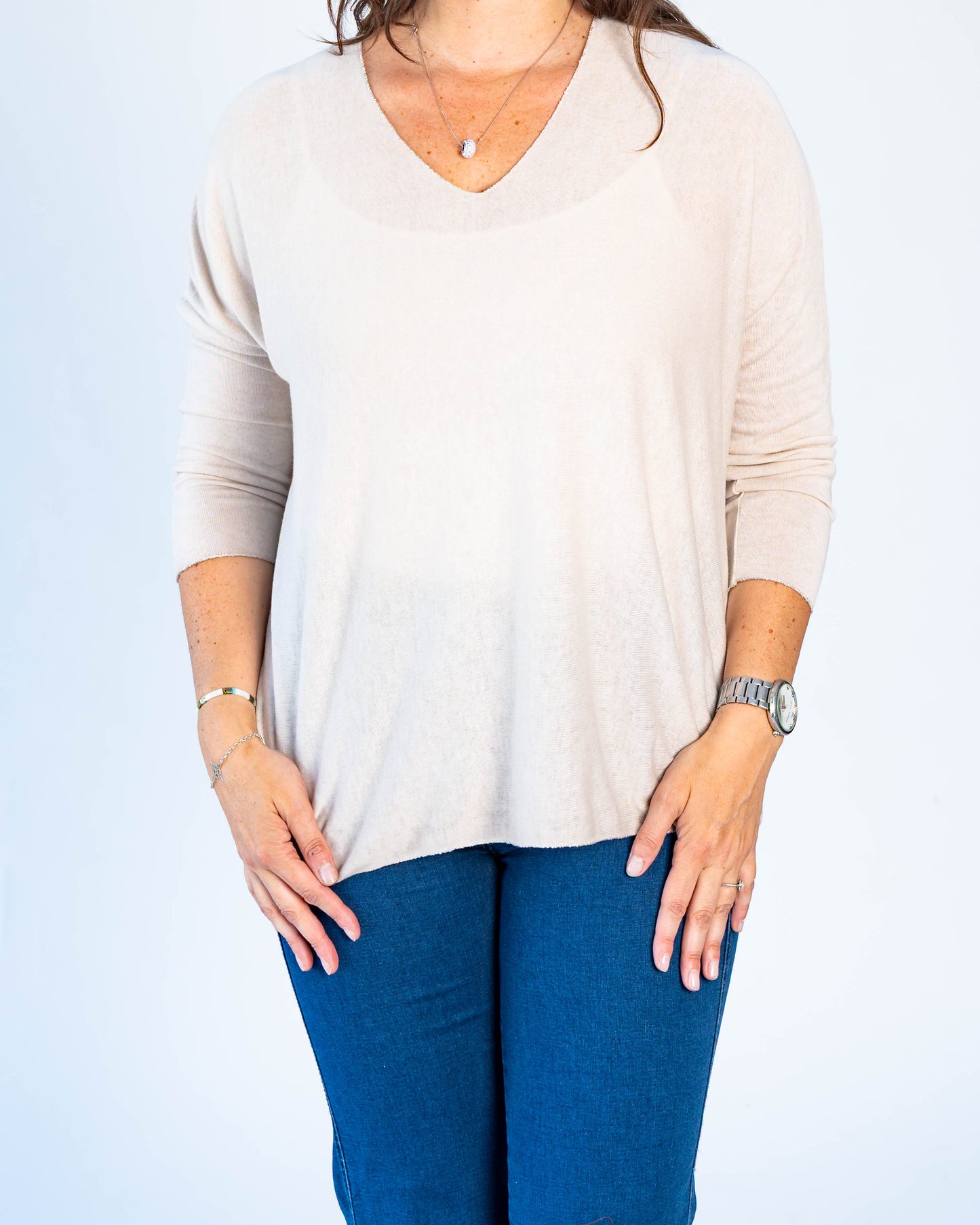 Sweater Hilo Patty Beige