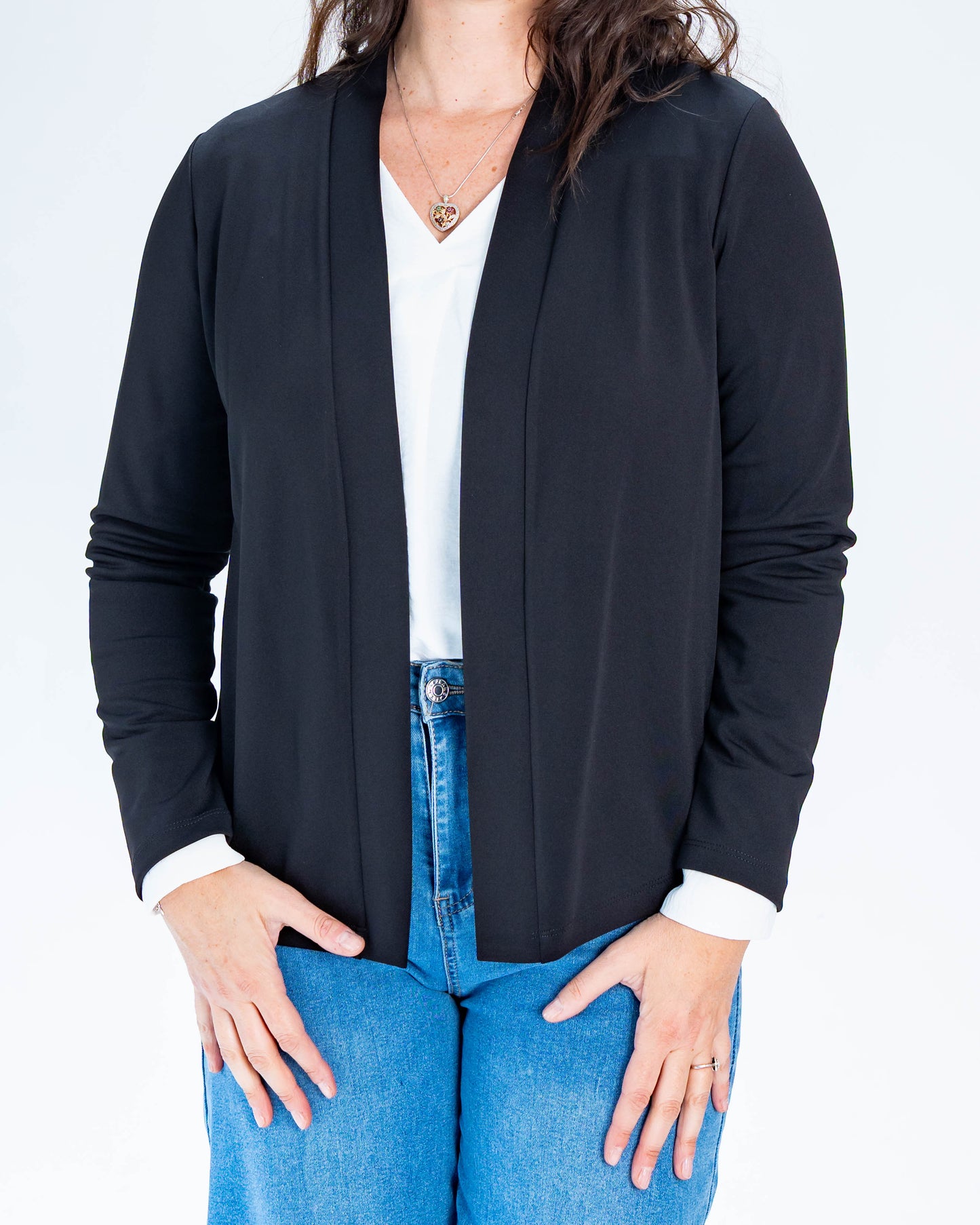 Chaqueta Manga Larga Antonella Negro