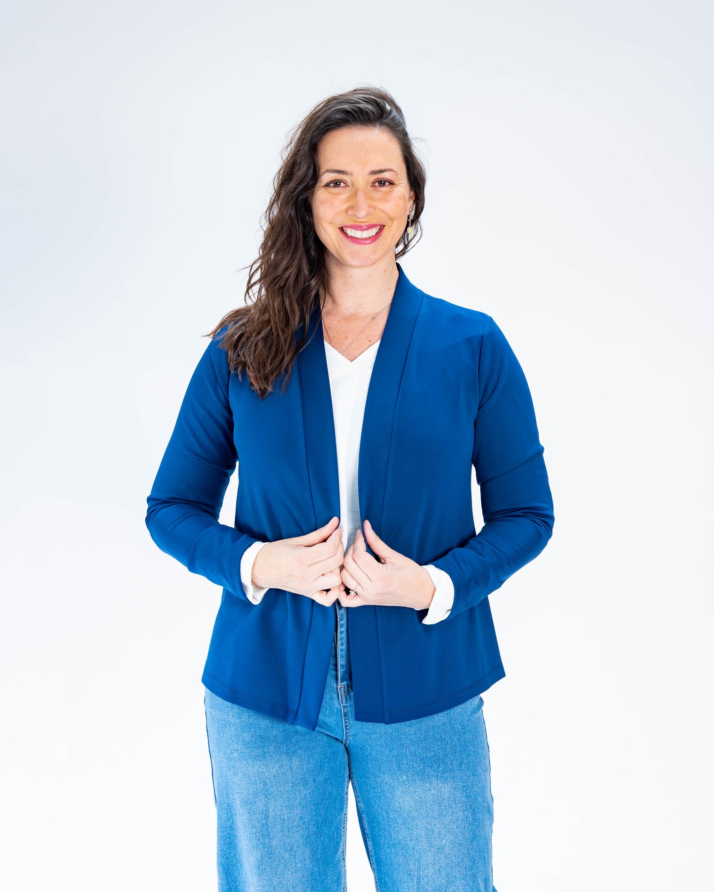Chaqueta Manga Larga Antonella Azul