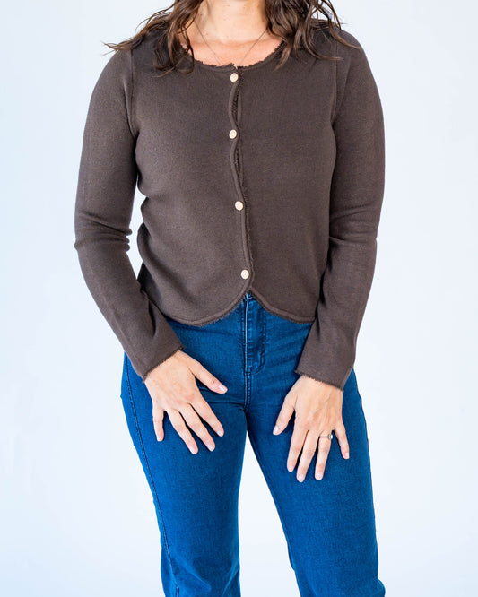 Chaleco Hilo Alexia Chocolate