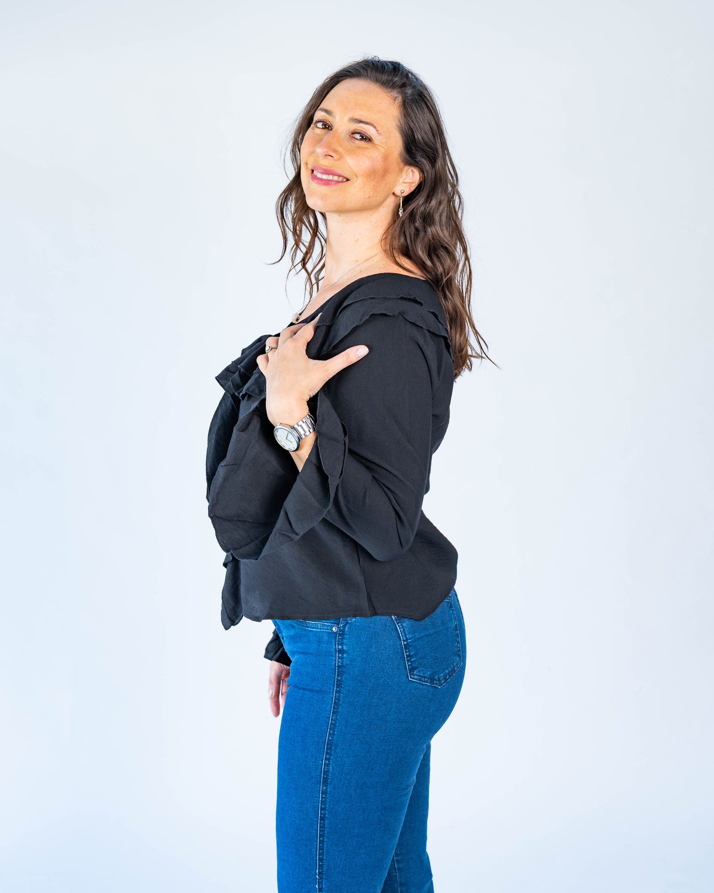 Blusa Vuelos Jaque Negro