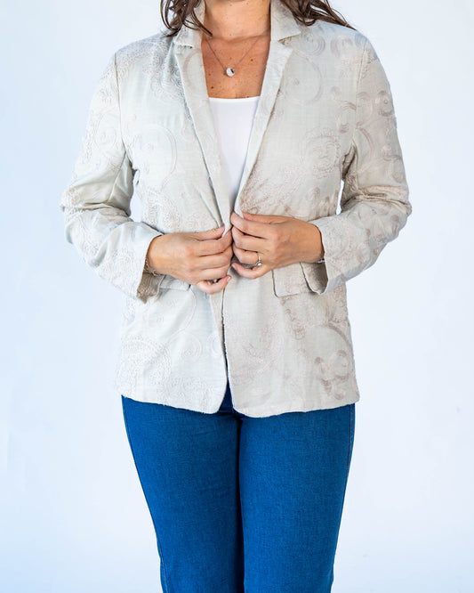 Blazer Denisse Bordada Arena