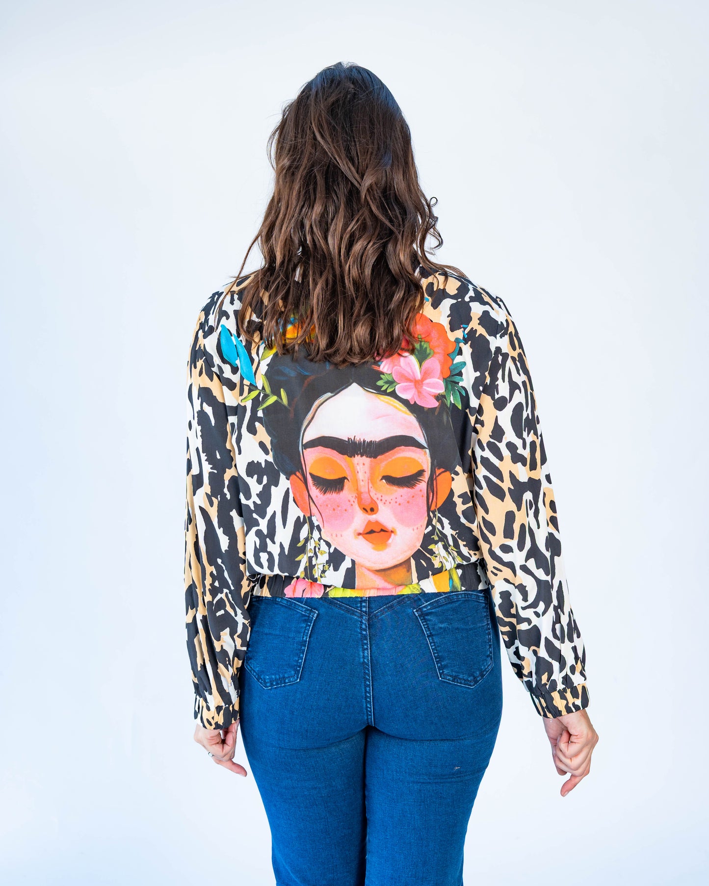 Chaqueta Bomber Frida Café