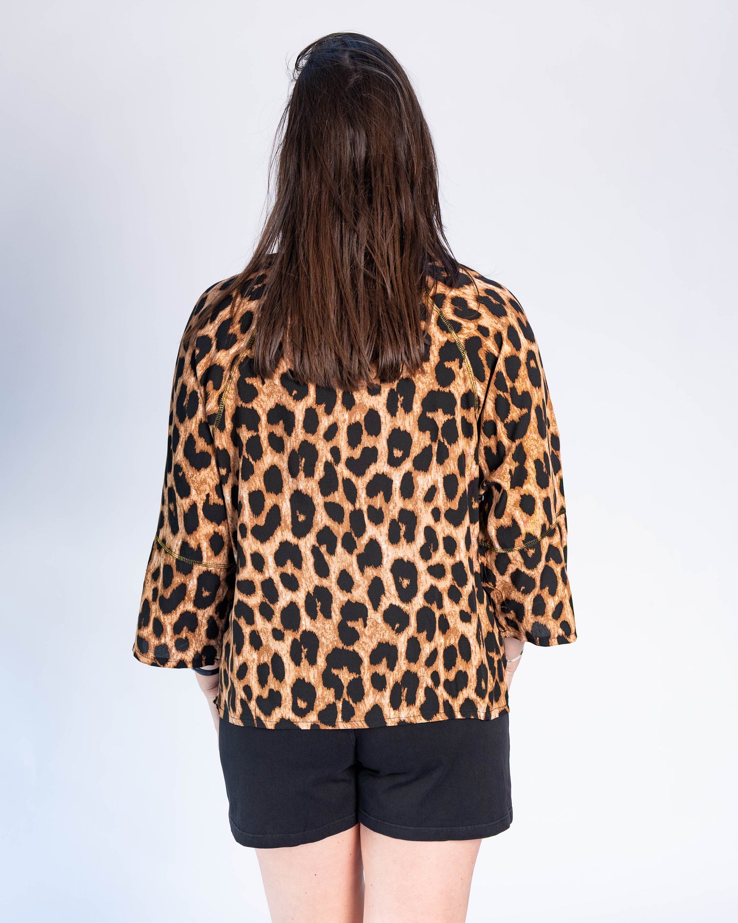 Polera Amy Animal Print