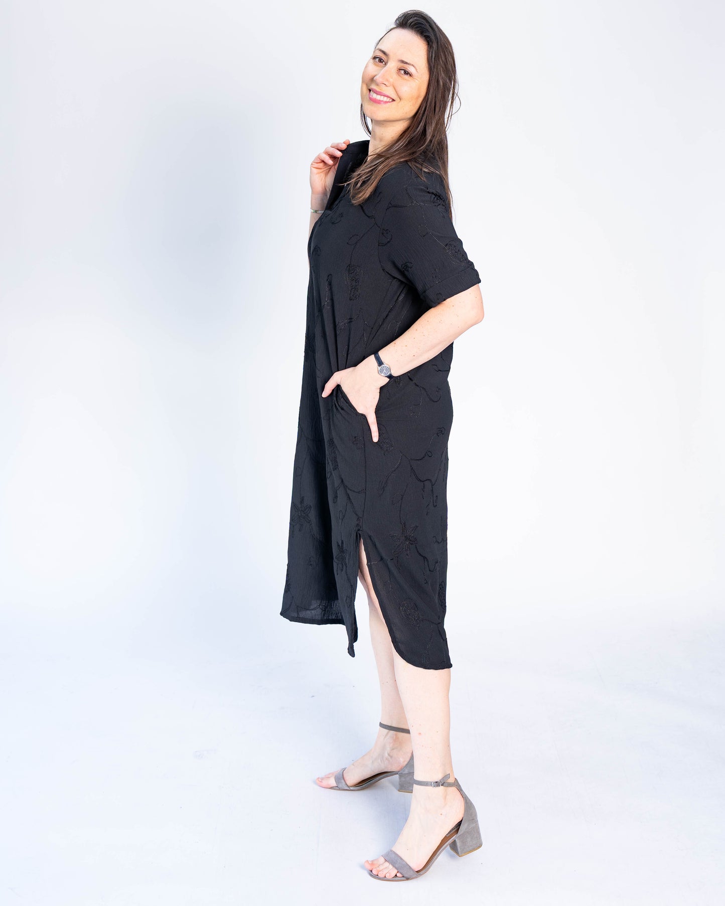 Blusón María José Negro