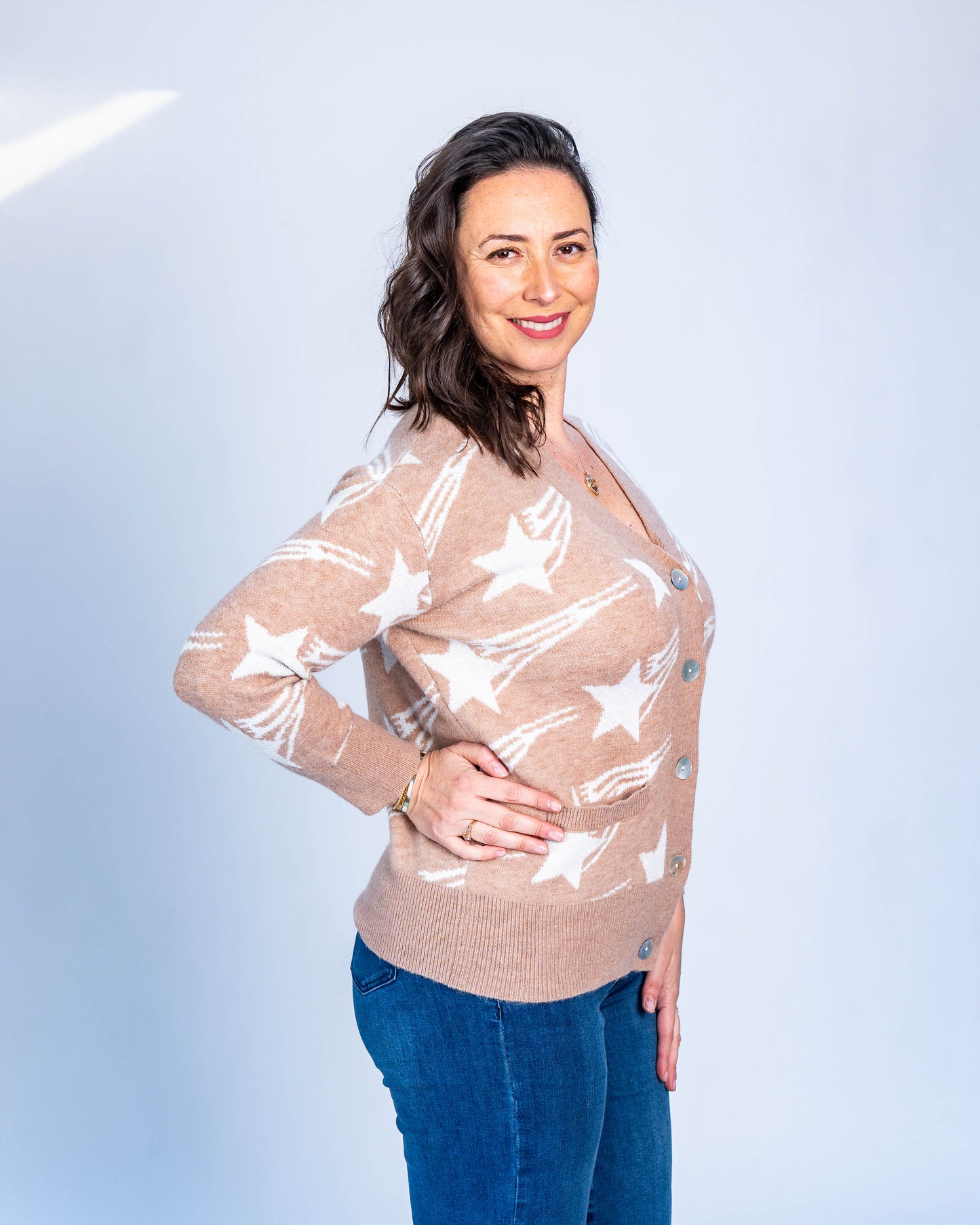 Chaleco Estrella Fugaz Beige