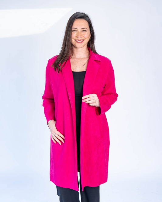 Abrigo Antonia Fucsia